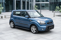 Kia Soul I 2008-2013 Praguri Laterale Bosphorus Black (2 buc, Aluminiu) foto 1