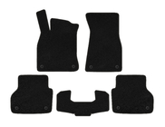 Audi A6 C8 2018–2025 Covorase Textile Premium V1 (Negru) foto 1