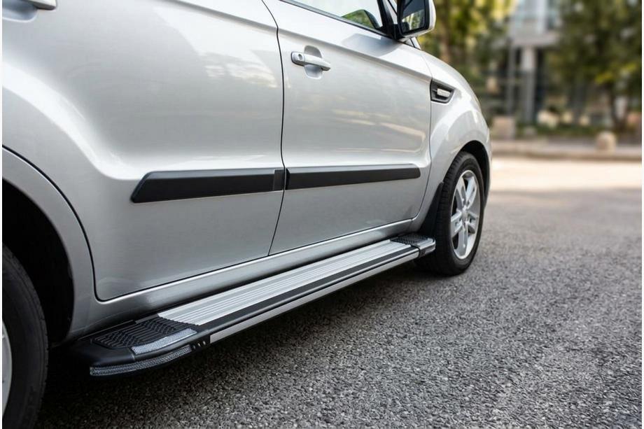 Kia Soul I 2008-2013 Praguri Laterale Rainbow (2 buc, Aluminiu) Image
