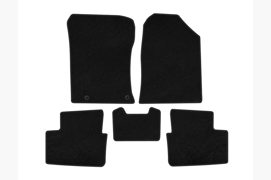 Kia Ceed 2018- Covorase Textile Premium (2021-, Negru) Image