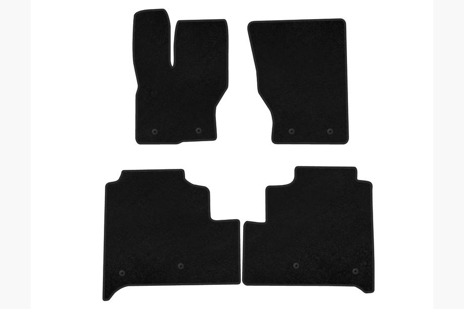 Range Rover IV L405 2013-2021 Covorase Textile Premium (Lungi, Negre) Image