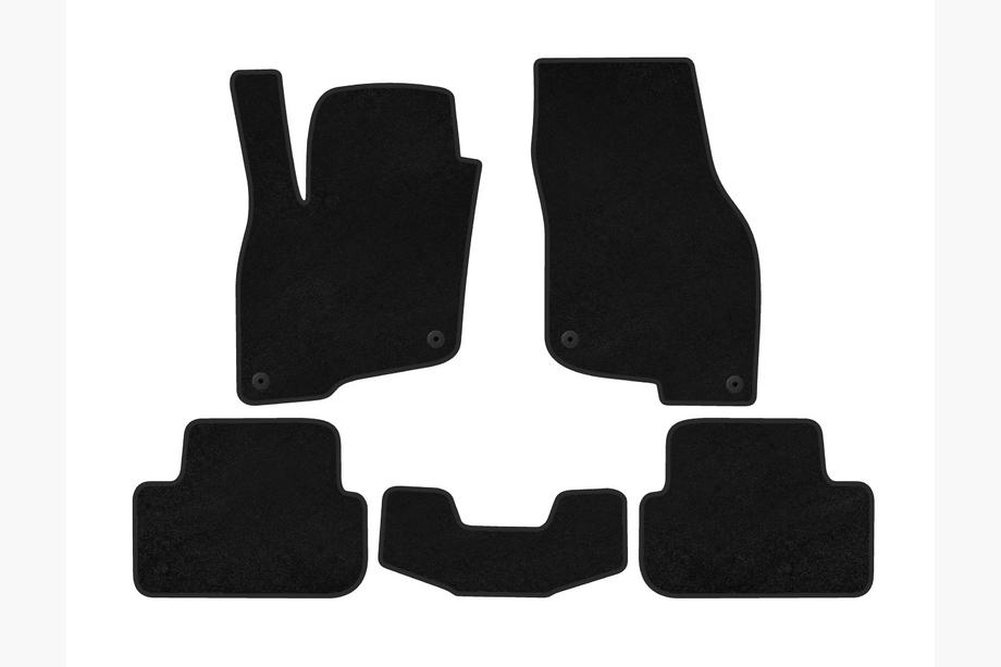 Audi Q2 2016- Covorase Textile Deluxe (Pentru e-tron 2019-, China, Negru) Image