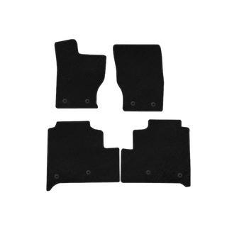 Covorase textile Deluxe (Long, Hybrid, Negru)