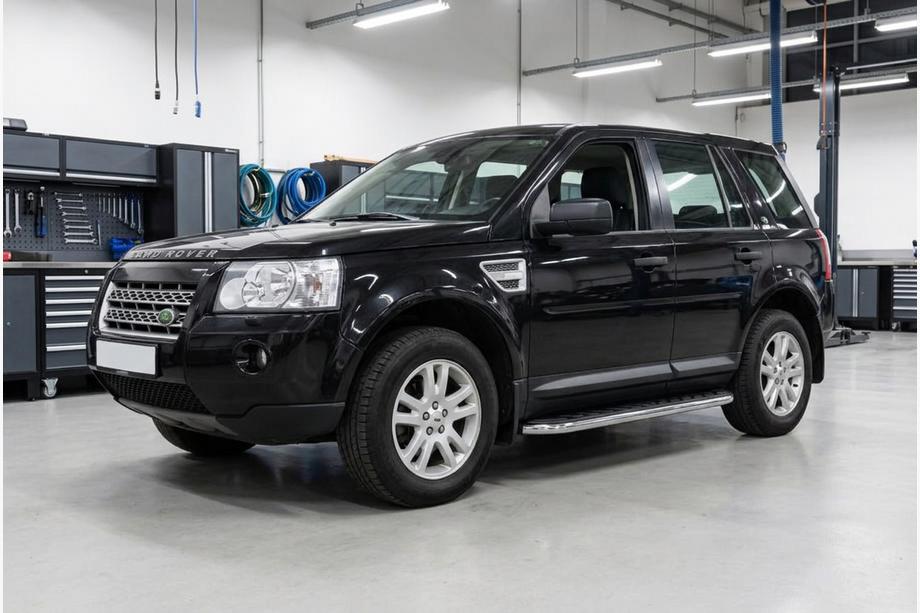 Land Rover Freelander II 2006–2014 Praguri Laterale Maydos V1 (2 buc, Aluminiu si Otel Inoxidabil) Image