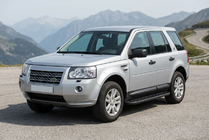 Land Rover Freelander II 2006–2014 Praguri Laterale Bosphorus Black (2 buc, Aluminiu) foto 1