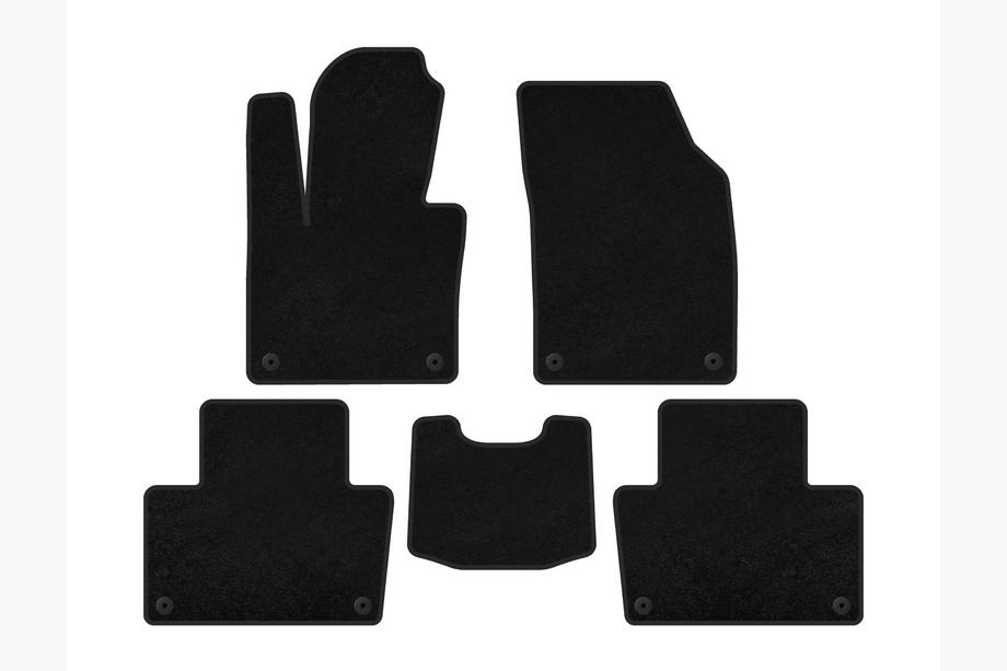 Volvo XC90 2015- Covorase Textile Deluxe (2020-, Negru) Foto 1