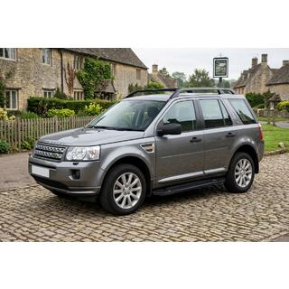 Praguri Laterale RedLine Black (2 buc, Aluminiu) Land Rover Freelander II 2006–2014 foto 1