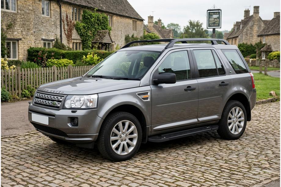 Land Rover Freelander II 2006–2014 Praguri Laterale RedLine Black (2 buc, Aluminiu) Image