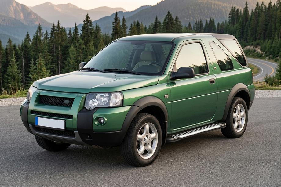 Land Rover Freelander I 1997-2006 Praguri Laterale Line (2 buc, Aluminiu) Image