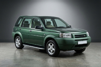 Land Rover Freelander I 1997-2006 Praguri Laterale Tayga Grey (2 buc, Aluminiu) foto 1