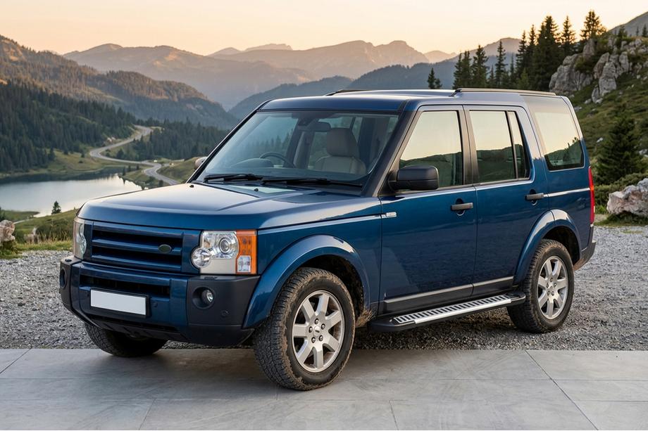 Land Rover Discovery III 2004–2009 Praguri Laterale Line (2 buc, Aluminiu) Image