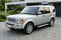 Land Rover Discovery III 2004–2009 Praguri laterale Allmond Grey (2 buc, aluminiu) foto 1