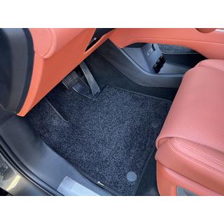 Covorase textile Premium (3 randuri, Negru) BYD Tang L 2025– foto 1