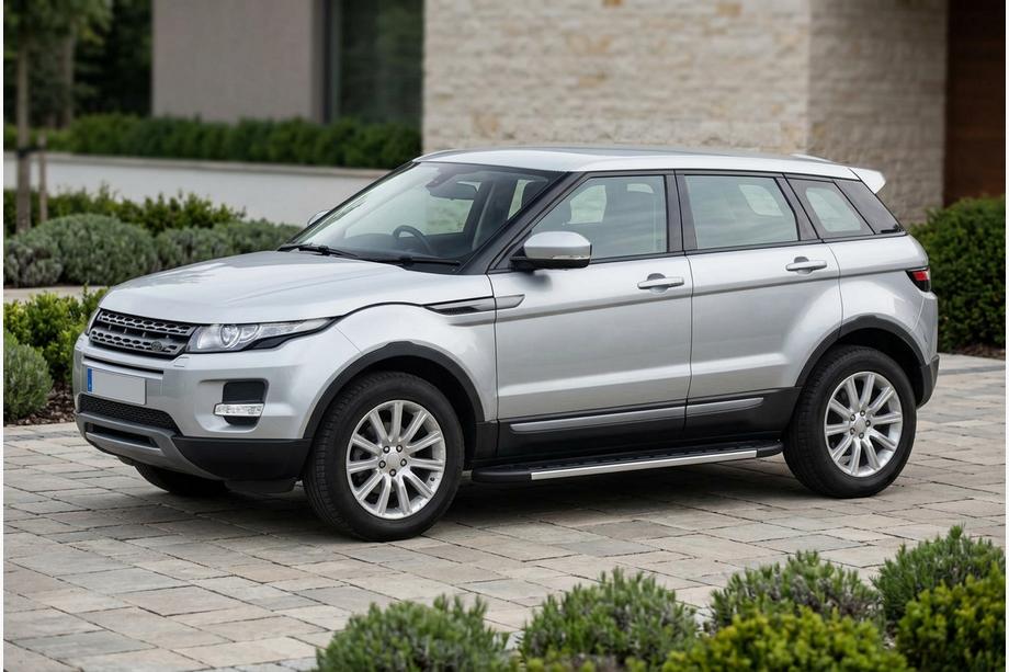 Range Rover Evoque 2012-2018 Praguri Laterale Duru (2 buc, Aluminiu) Image