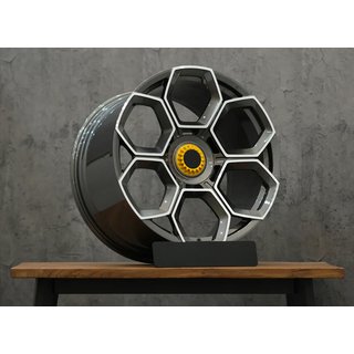 Jante forjate OEM R20 R21 V9 (Set 4 buc) Lamborghini Aventador 2011-2022 foto 1
