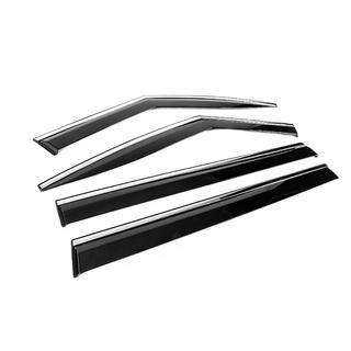 Deflectoare geamuri cu ornament cromat Niken Luxury (4 buc) Hyundai Santa Fe 5 2023- foto 3