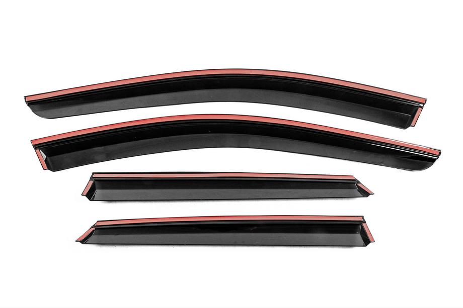Mitsubishi ASX 2023- Deflectoare geamuri cu ornament cromat Niken Luxury (4 buc) Foto 4
