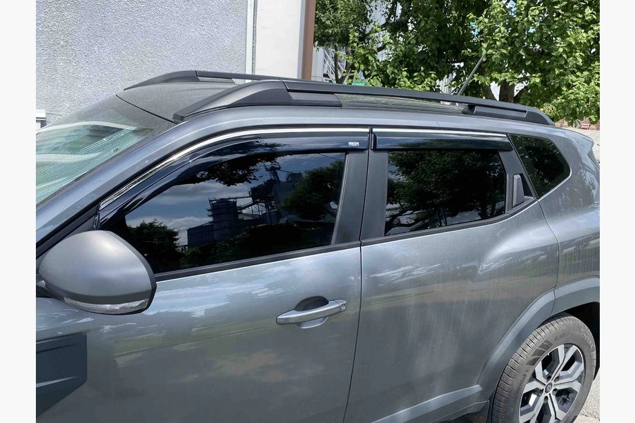 Renault Duster 2024- Deflectoare geamuri cu ornament cromat Niken Luxury (4 buc) Foto 5