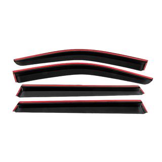 Deflectoare geamuri cu ornament cromat Niken Luxury (4 buc) Skoda Kodiaq 2023- foto 4