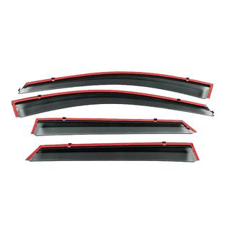 Deflectoare geamuri cu ornament cromat Niken Luxury (4 buc) foto 4