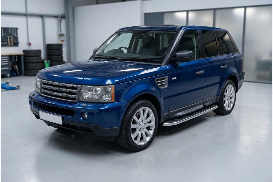 Range Rover Sport 2005-2013 Praguri Laterale Maydos V1 (2 buc, Aluminiu si Otel Inoxidabil) Image