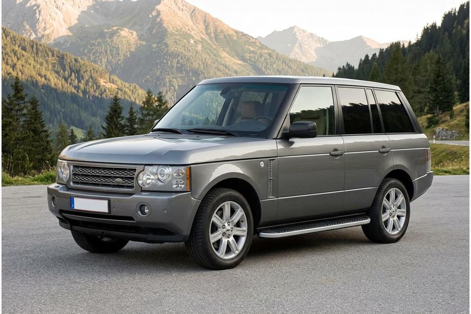 Range Rover III L322 2002-2012 Praguri Laterale Tayga Grey (2 buc, Aluminiu) Image