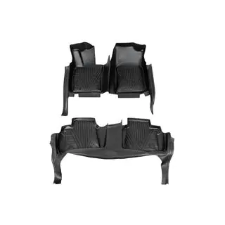 Covorase din cauciuc Niken Luxury 3D (Pentru motor cu combustie, set 3 buc) foto 1