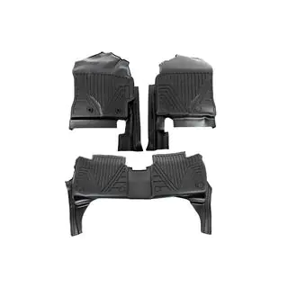 Covorase din cauciuc Niken Luxury 3D (Pentru motor cu combustie, set 3 buc) foto 2
