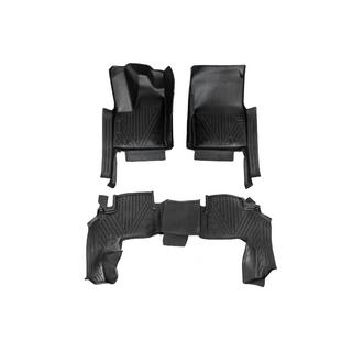Covorase Cauciuc Niken Luxury 3D (3 buc) Toyota Land Cruiser 300 2021- foto 1