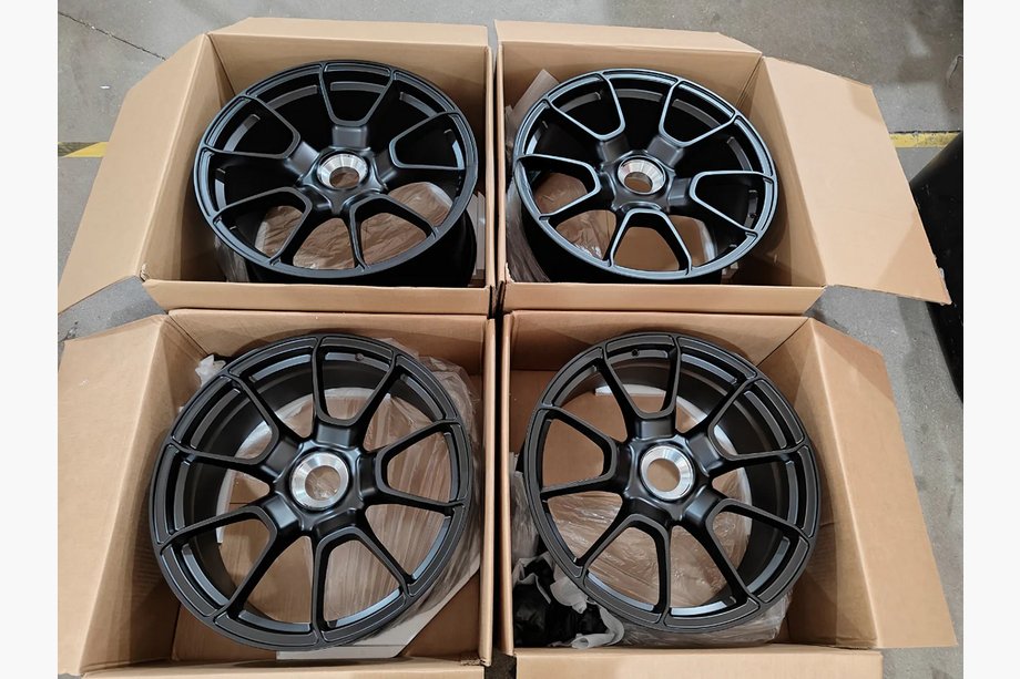 Porsche 911 (992) 2018– Jante forjate OEM R20 R21 V46 (Set 4 buc) Foto 7
