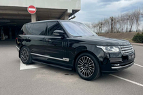 Range Rover IV L405 2013-2021 Praguri Laterale Bosphorus Black (2 buc, Aluminiu) foto 2