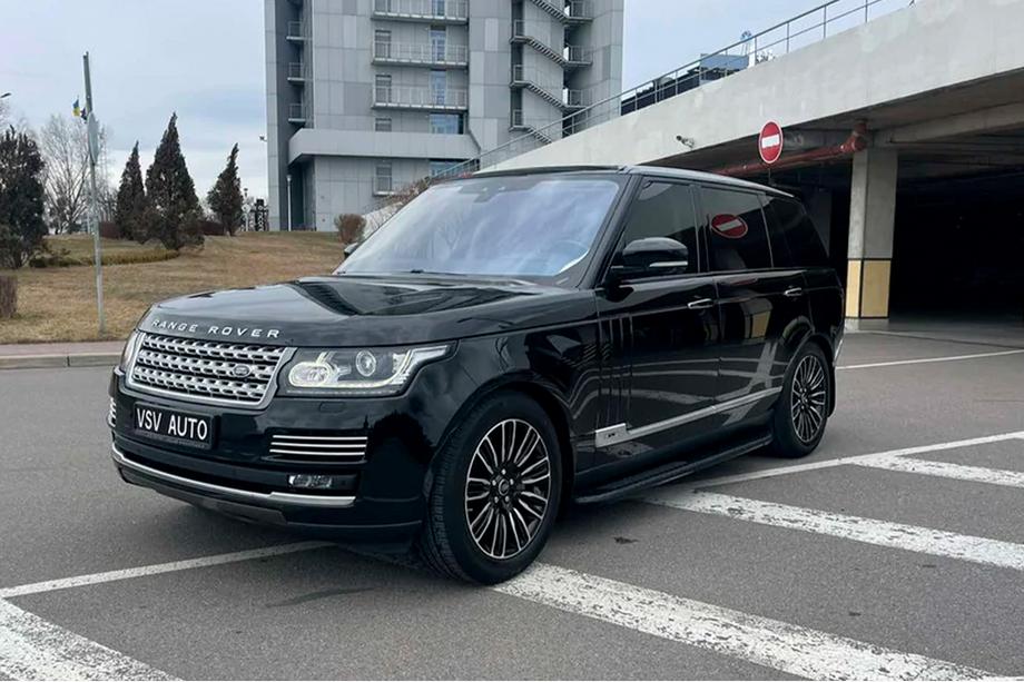 Range Rover IV L405 2013-2021 Praguri Laterale Bosphorus Black (2 buc, Aluminiu) Image