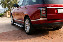 Range Rover IV L405 2013-2021 Praguri laterale tip X5 (2 buc, aluminiu) foto 1