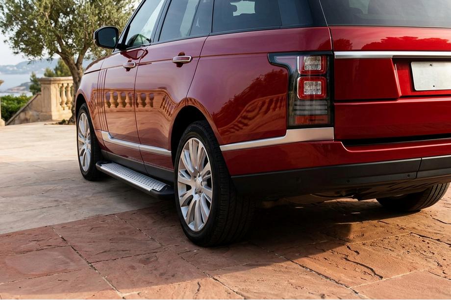 Range Rover IV L405 2013-2021 Praguri laterale tip X5 (2 buc, aluminiu) Image