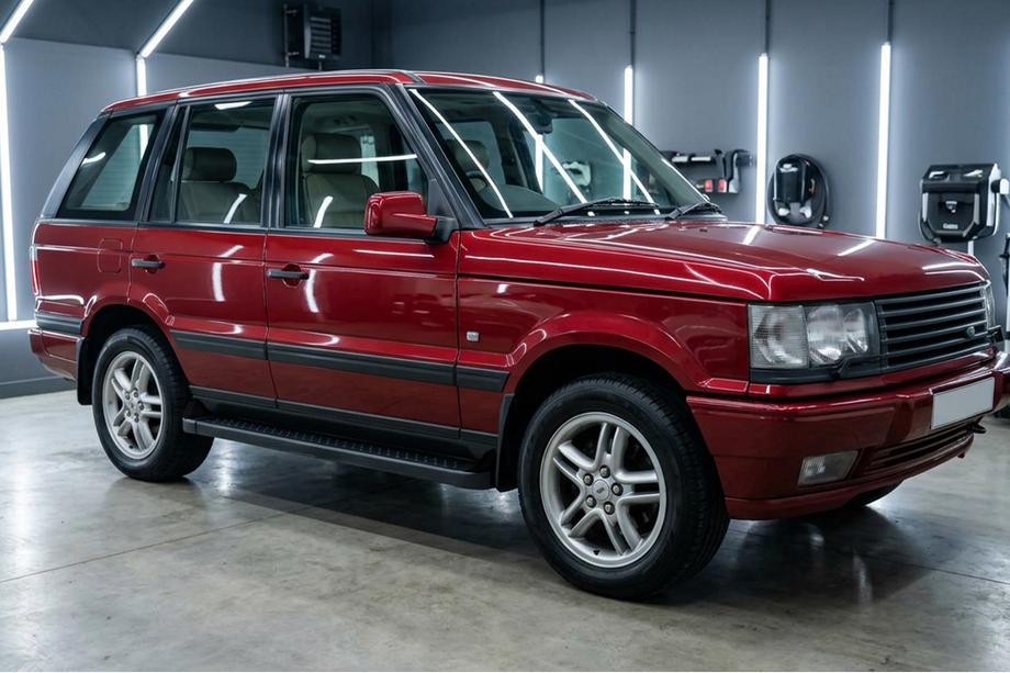 Range Rover II P38A 1997-2002 Praguri Laterale Allmond Black (2 buc, Aluminiu) Image