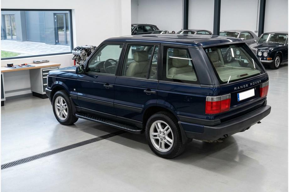 Range Rover II P38A 1997-2002 Praguri Laterale Bosphorus Black (2 buc, Aluminiu) Image