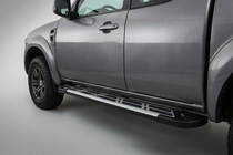Mazda BT-50 2007-2012 Praguri Laterale Sunrise (2 buc, Aluminiu) foto 1