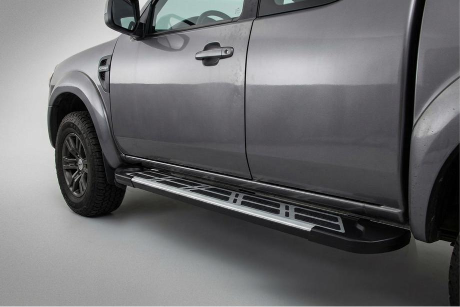 Mazda BT-50 2007-2012 Praguri Laterale Sunrise (2 buc, Aluminiu) Image