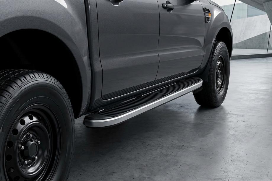 Mazda BT-50 2007-2012 Praguri Laterale Tayga (2 buc, Aluminiu) Image