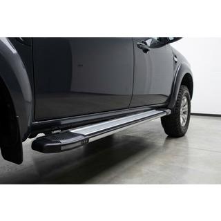 Praguri Laterale Rainbow (2 buc, Aluminiu) Mazda BT-50 2007-2012 foto 1