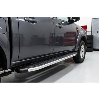 Praguri Laterale Fullmond (2 buc, aluminiu) Mazda BT-50 2007-2012 foto 1