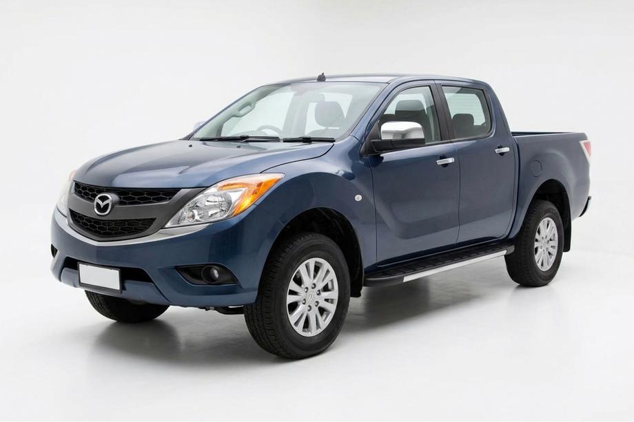 Mazda BT-50 2012- Praguri Laterale Duru (2 buc, Aluminiu) Image