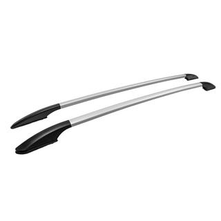 Bare longitudinale OmsaLine Solid (2 buc, gri) Kia Soul I 2008-2013 foto 3