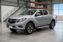 Mazda BT-50 2012- Praguri Laterale Sunrise (2 buc, Aluminiu) foto 1
