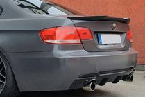 BMW 3 Series E92/E93 2006–2013 Spoiler stil M4 (pentru E92, negru lucios) foto 1