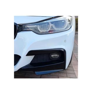 Splittere de colt pentru bara fata JIE Flap (pentru M-Sport, ABS) BMW 3 Series F30/F31 2012-2019 foto 2