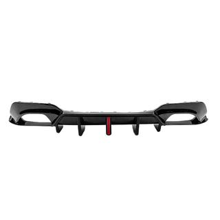 Difuzor spate B-Style LED (pentru M-Sport 2018-2022, ABS) foto 2