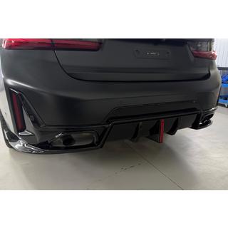 Difuzor spate B-Style LED pentru M-Sport 2023+, ABS