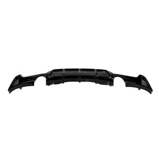 Difuzor bara spate pentru evacuare simpla dubla iesire V2 (pentru M-Sport, ABS) foto 4