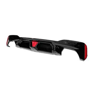 Difuzor bara spate CS-Style LED (pentru M-Sport/M5 F90, ABS) foto 2